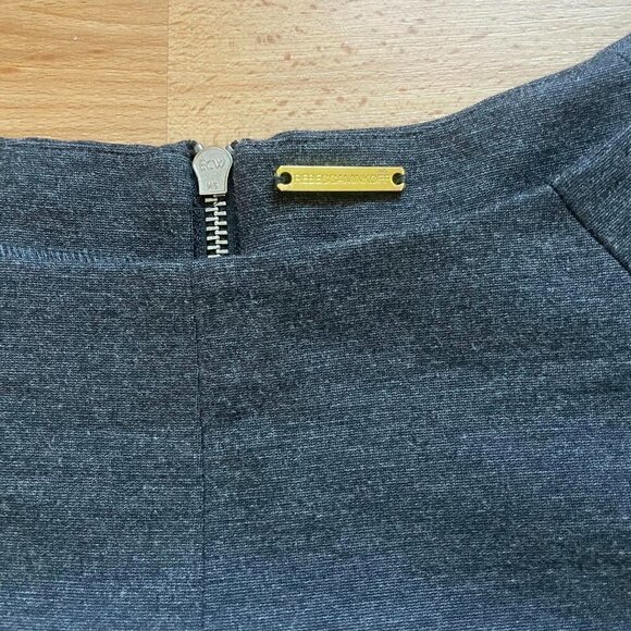 Rebecca Minkoff Grey T-Shirt Dress - Size Small/Medium - Picture 3 of 4